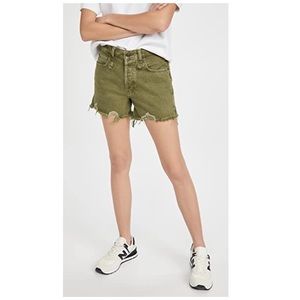 Green free people makai short
